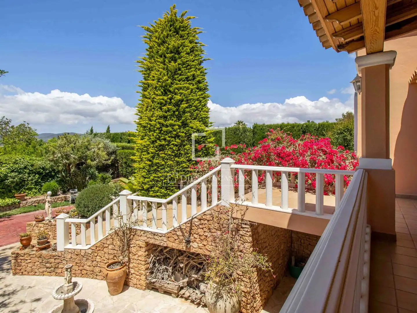 Jardín de Casa o chalet en venta en Santa Eulària des Riu con Aire acondicionado, Calefacción y Jardín privado
