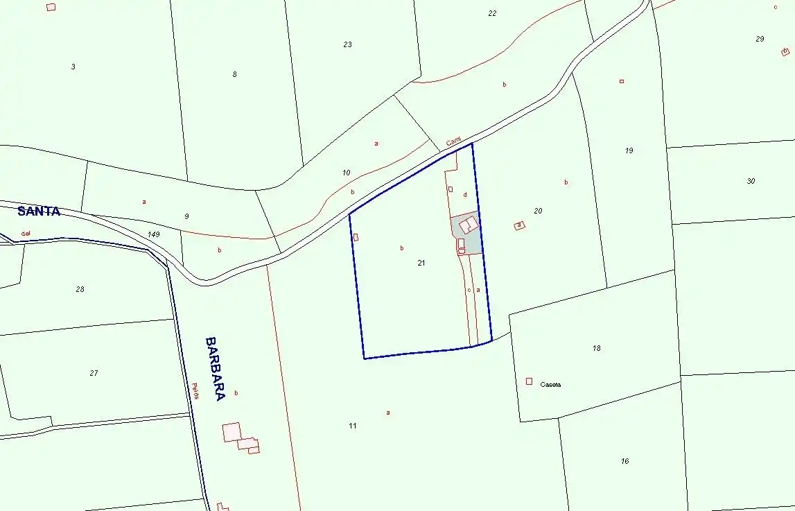 Terreno residencial en venta en Santa Bàrbara, imagen 5