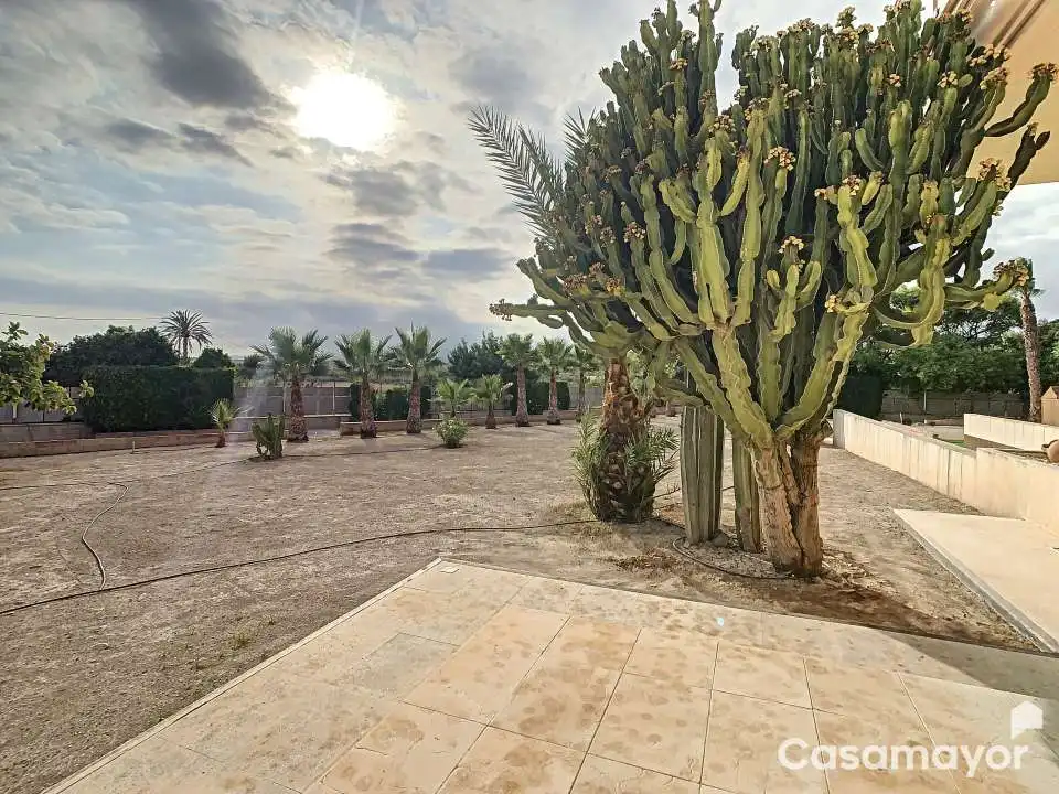 Jardín de Casa o chalet en venta en Mutxamel con Aire acondicionado, Calefacción y Jardín privado
