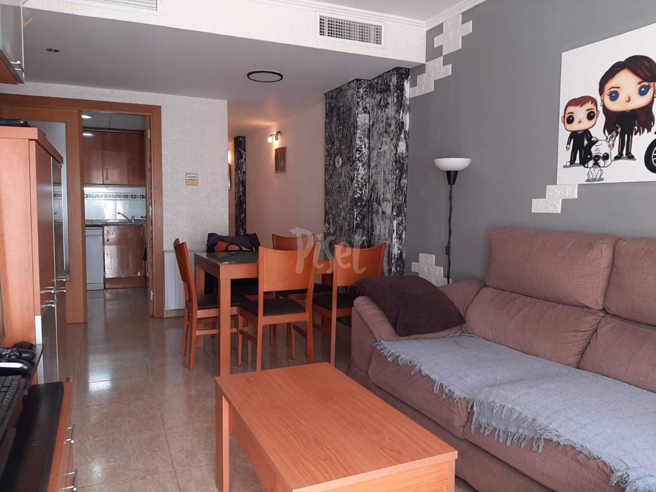Sala de estar de Piso en venta en  Tarragona Capital con Calefacción, Terraza y Amueblado