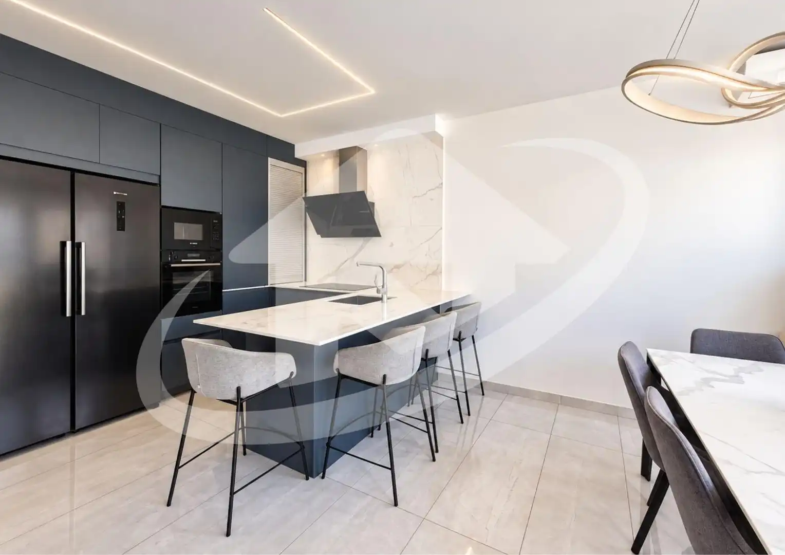 Cuina de Casa adosada en venda en Creu Alta - Puiggener
