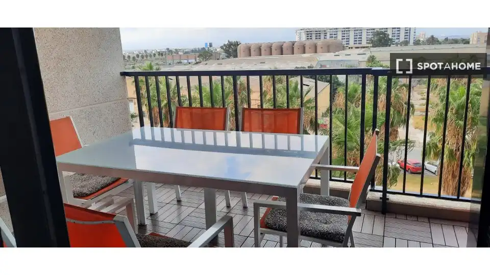 Appartamento con terrazza in affitto a La Patacona, imagen 6