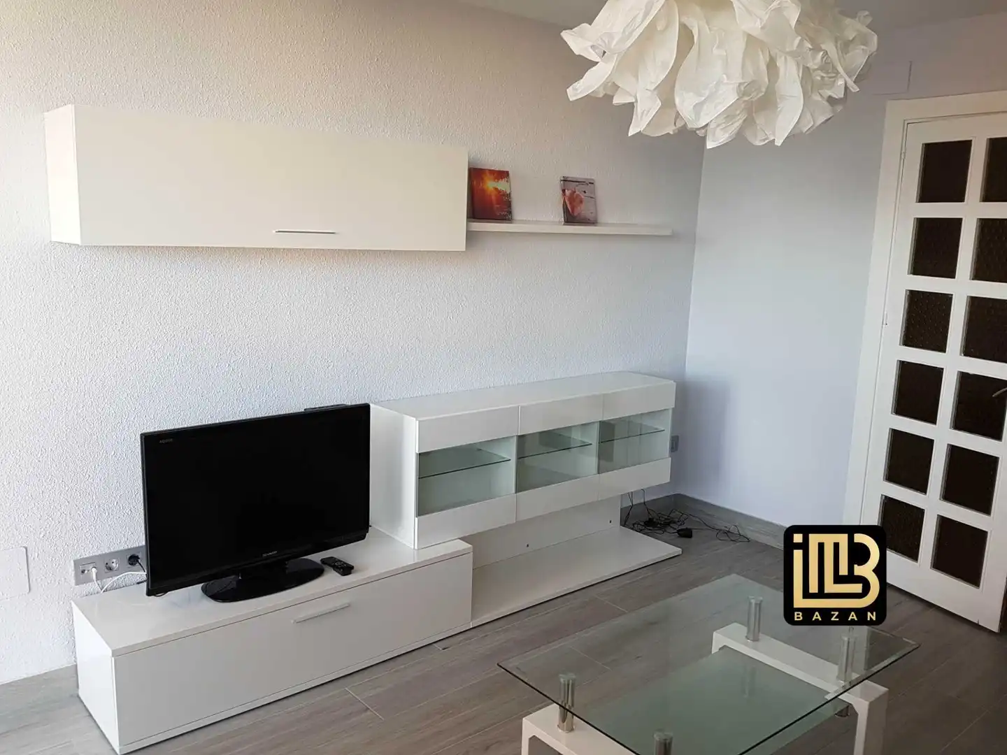 Wohnzimmer von Wohnung zur Miete in Málaga mit Klimaanlage, Heizung und Terrasse