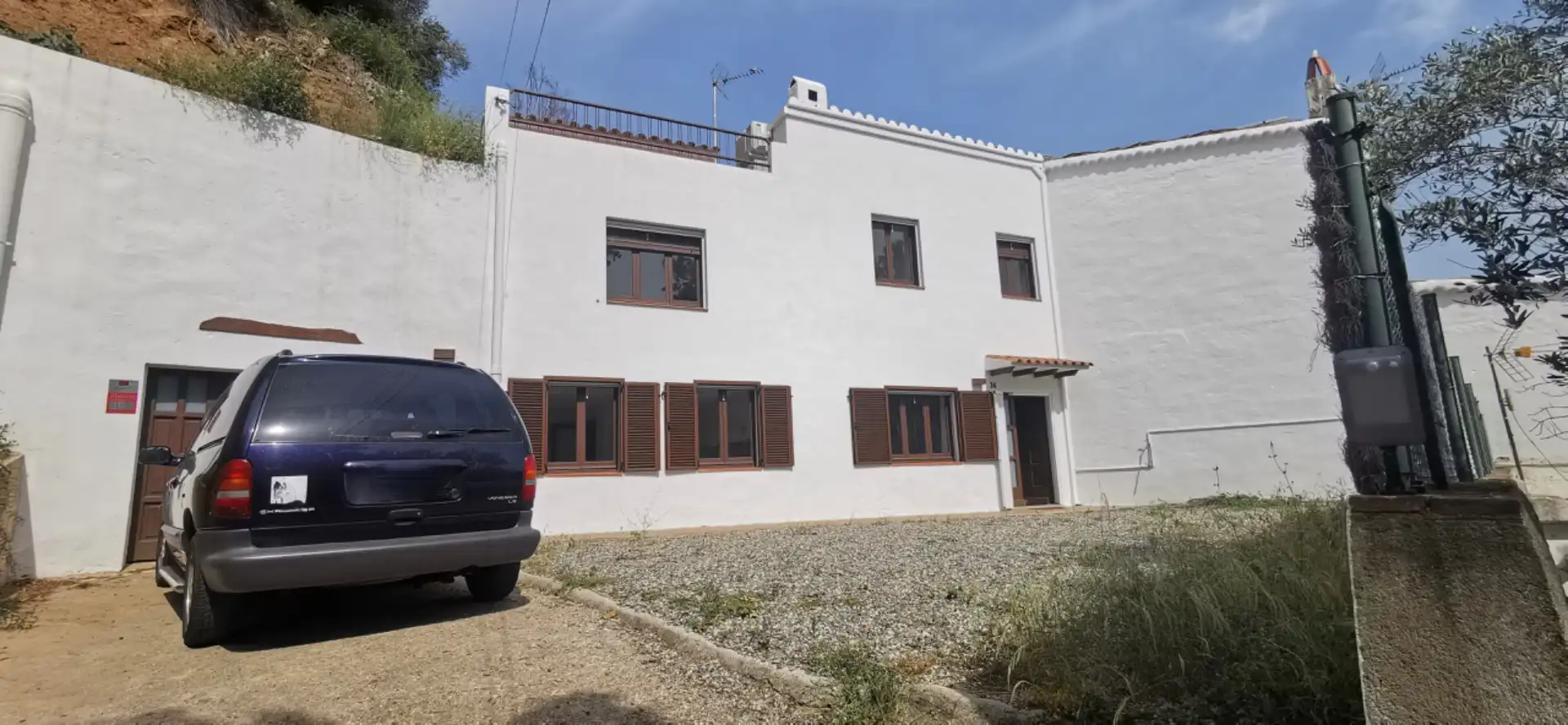 Vista exterior de Casa adosada de lloguer en Cabrera de Mar amb Aire condicionat, Calefacció i Jardí privat
