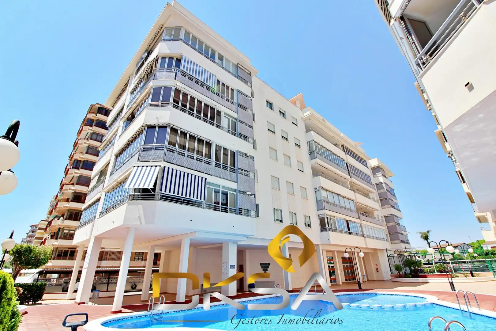 Exterior view of Apartments for sale in Benicasim / Benicàssim  with Air Conditioner, Heating and Terrace
