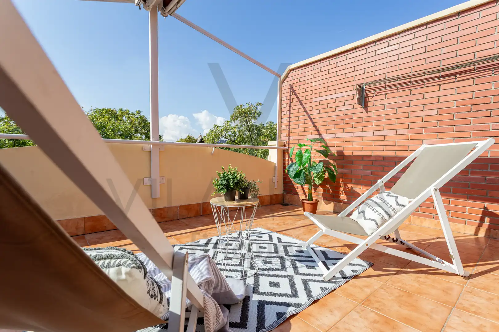 Terrasse von Einfamilien-Reihenhaus zum Verkauf in Reus mit Heizung, Privatgarten und Terrasse