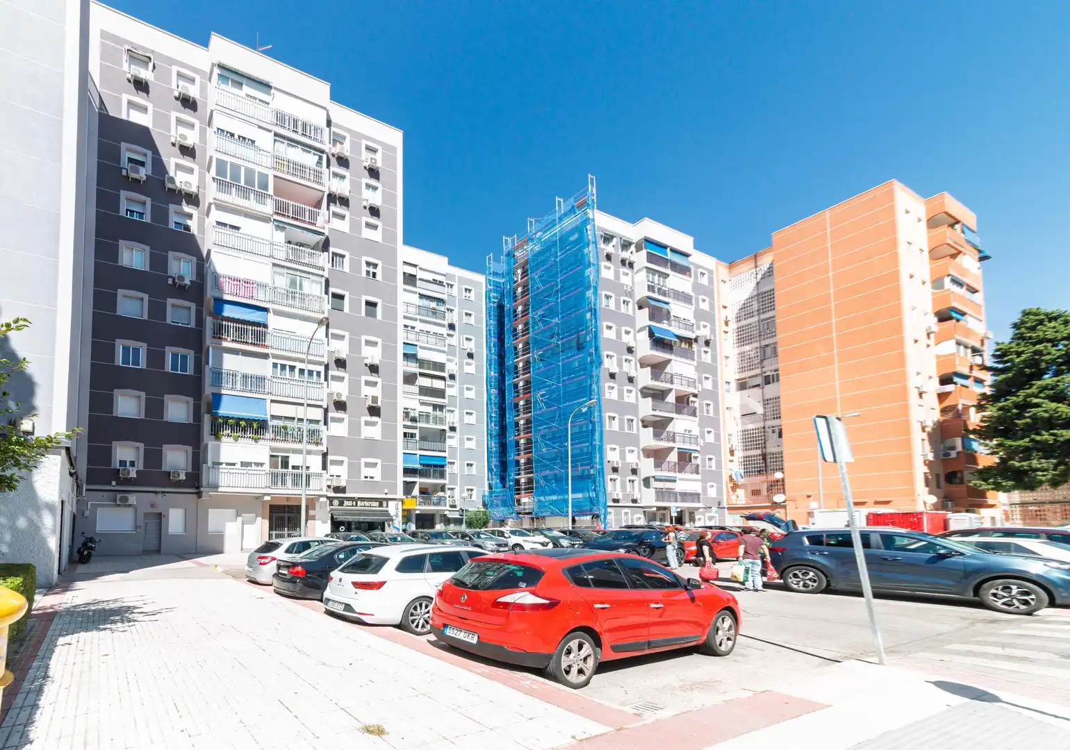 Vista exterior de Pis en venda en Fuenlabrada amb Calefacció i Terrassa