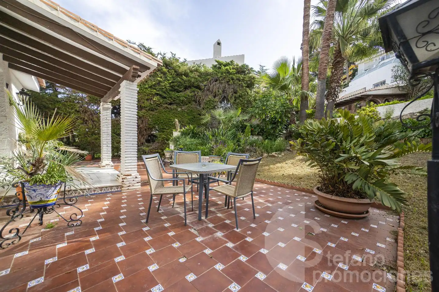 Garden of Houses for sale in Málaga  with Air Conditioner, Private garden and Terrace