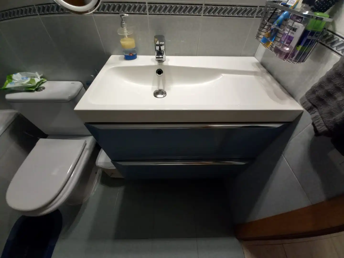 Baño de Casa adosada en venta en Lliçà d'Amunt con Calefacción, Jardín privado y Amueblado