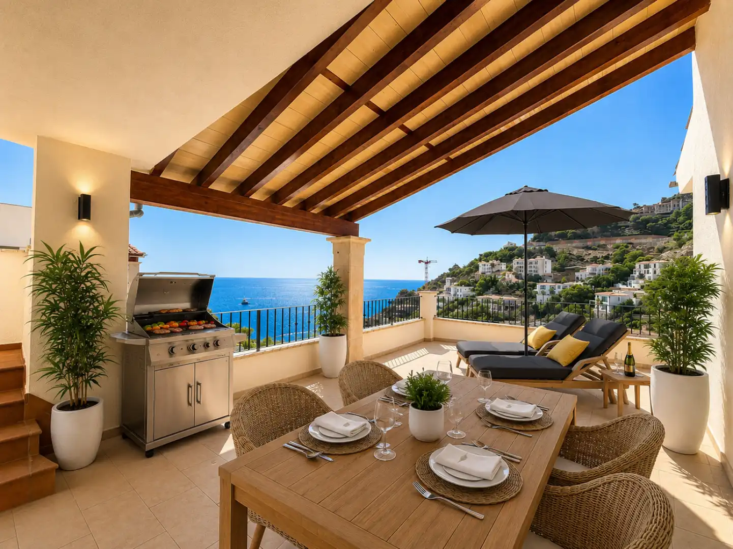 Terraza de Piso en venta en Andratx con Aire acondicionado, Calefacción y Jardín privado