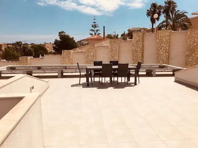 Terrassa de Casa o xalet en venda en Rojales amb Aire condicionat, Jardí privat i Terrassa