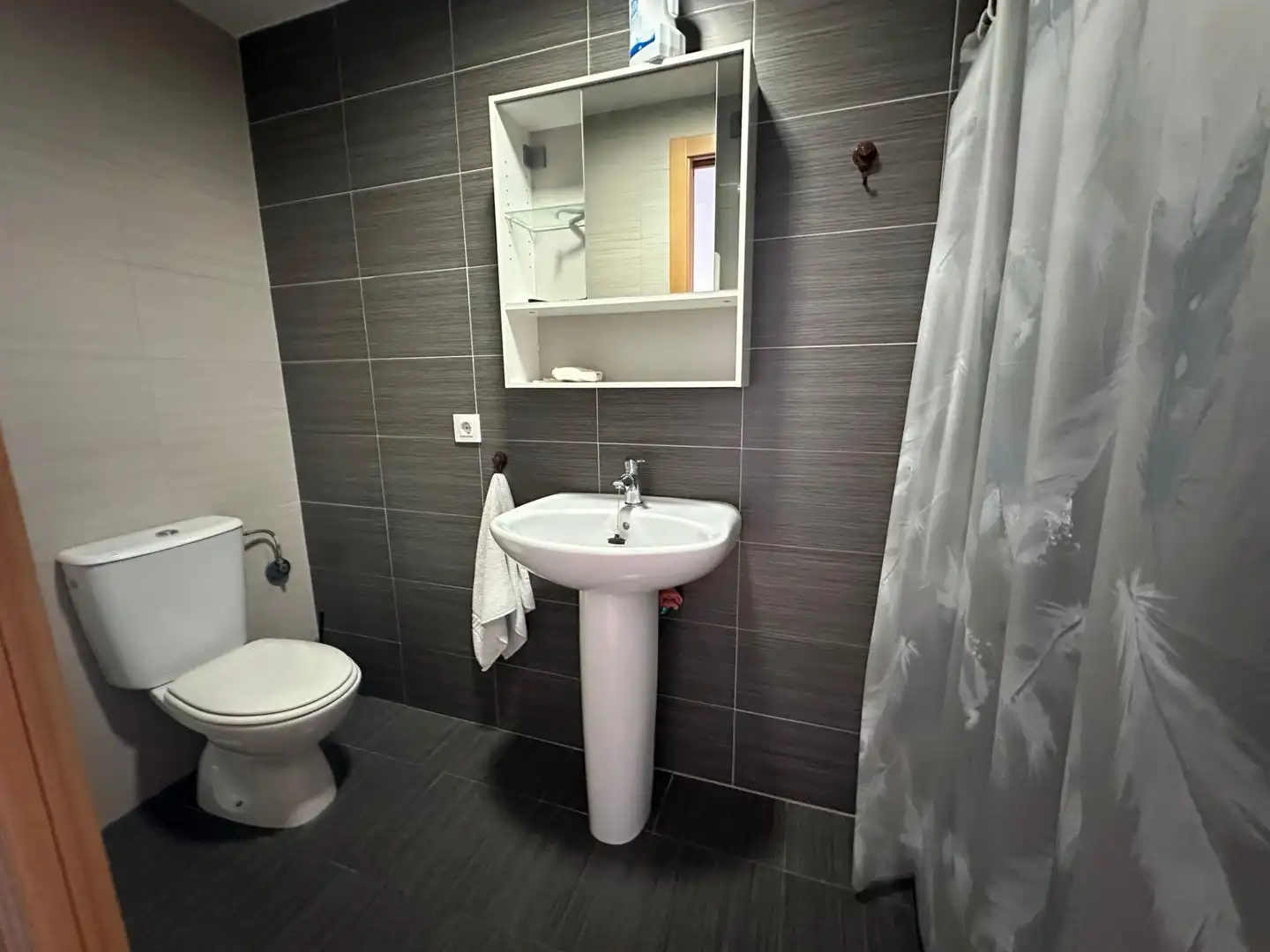 Baño de Apartamento en venta en Badajoz con Terraza y Amueblado