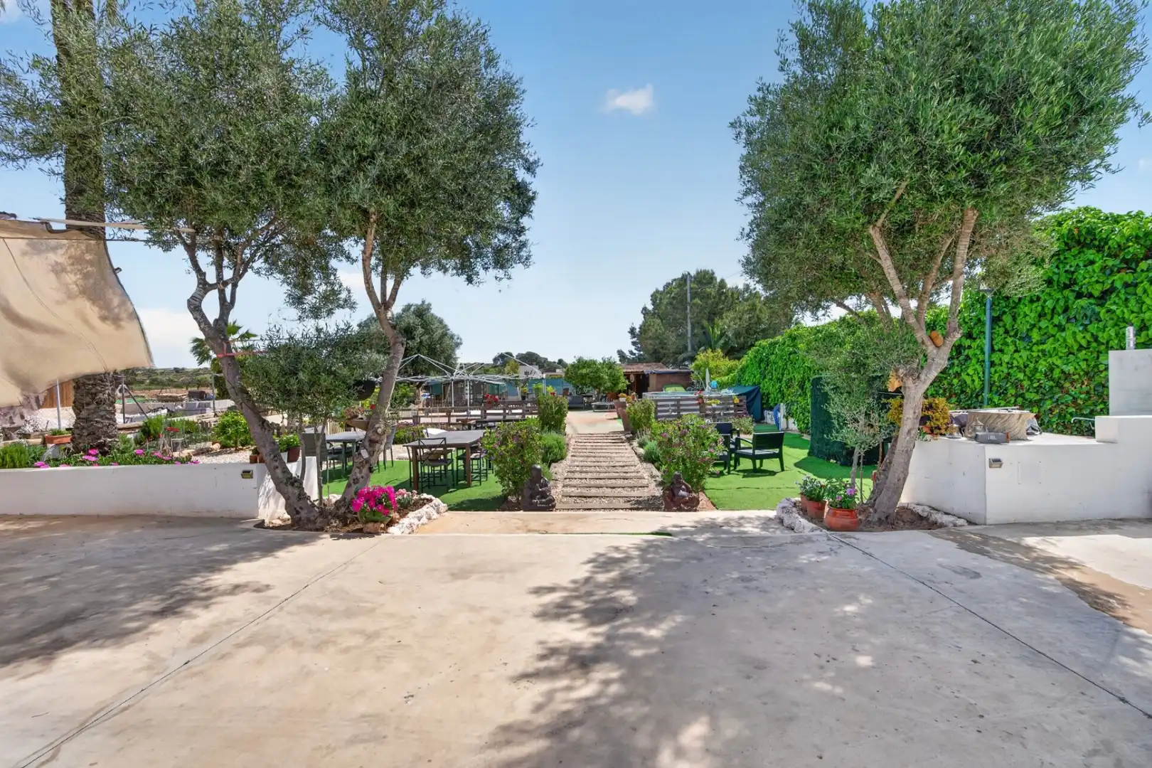 Jardí de Casa o xalet en venda en Elche / Elx amb Aire condicionat, Calefacció i Jardí privat