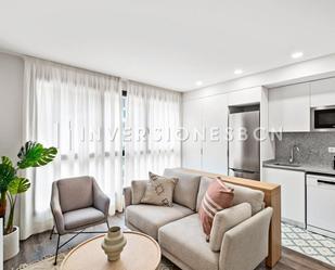 Living room of Flat to rent in  Barcelona Capital  with Air Conditioner and Heating