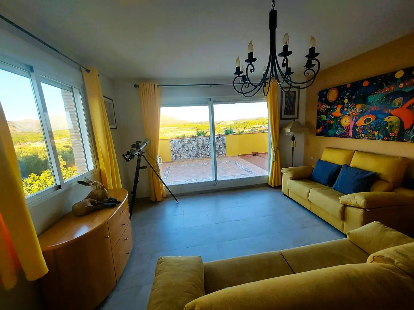 Sala de estar de Casa o chalet en venta en Calasparra con Jardín privado y Piscina