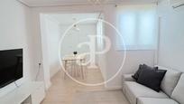 Living room of Flat for sale in  Valencia Capital  with Heating, Furnished and Balcony