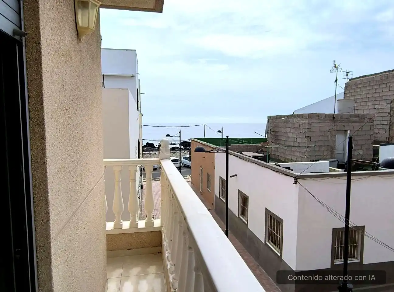 Vista exterior de Piso de alquiler en Arona con Calefacción, Amueblado y Balcón