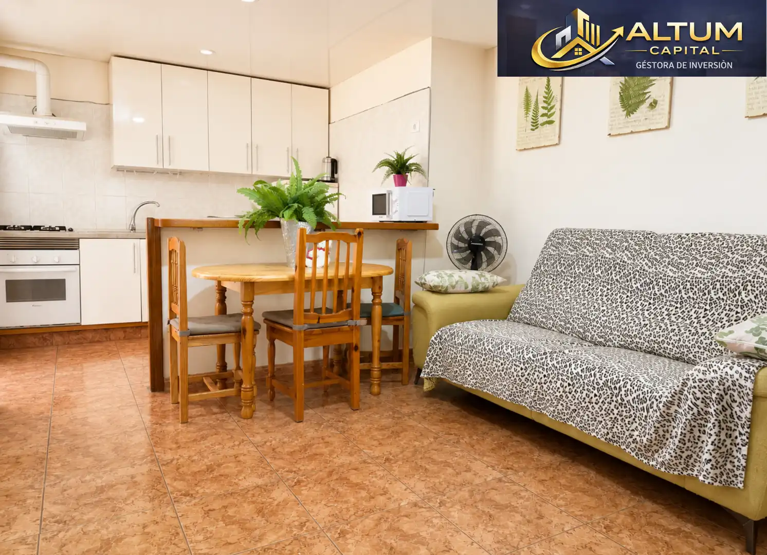 Living room of Flat for sale in Arona  with Furnished, Washing machine and Microwave