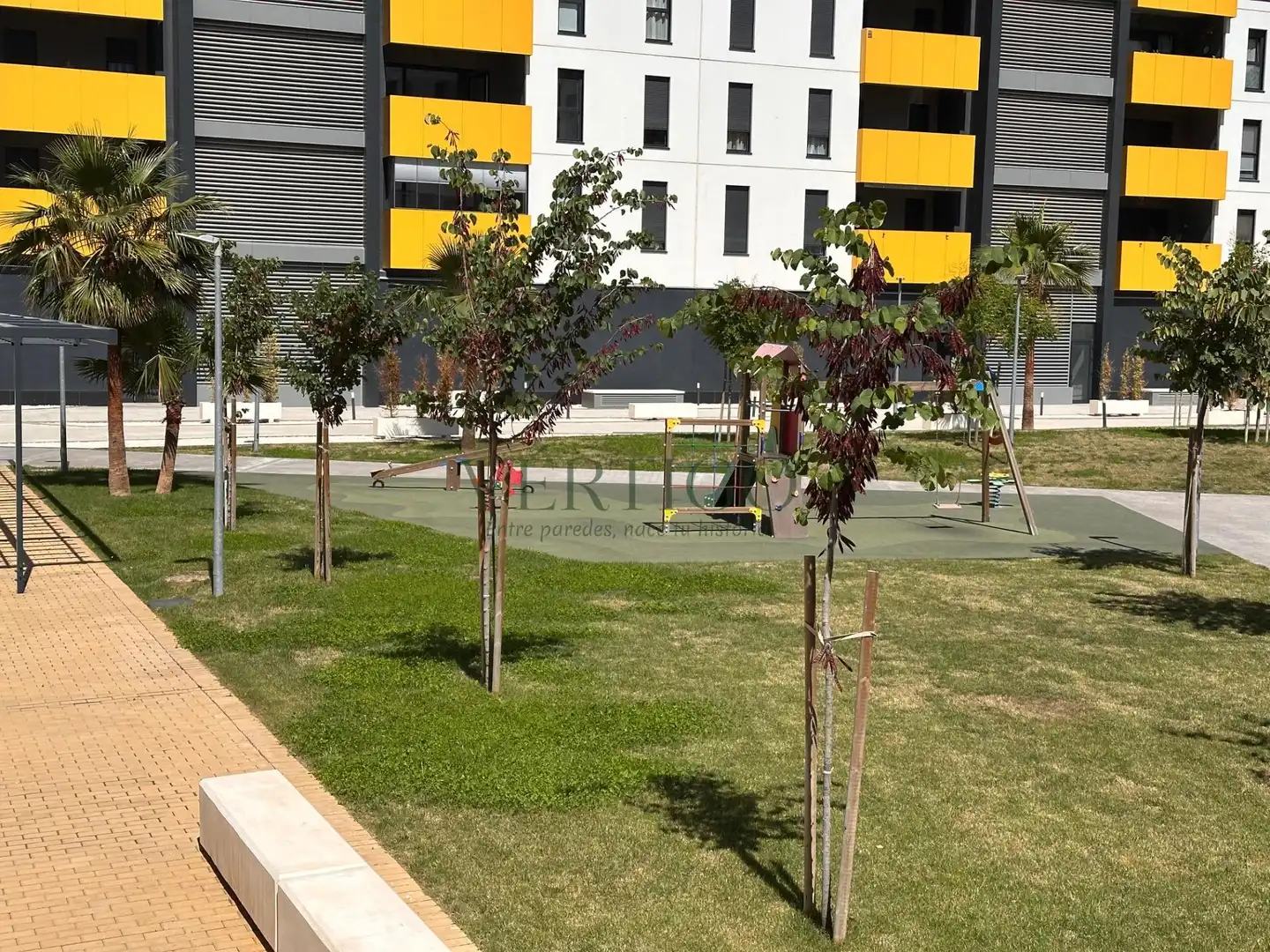 Terrasse von Wohnung zum Verkauf in Dos Hermanas mit Klimaanlage, Heizung und Terrasse