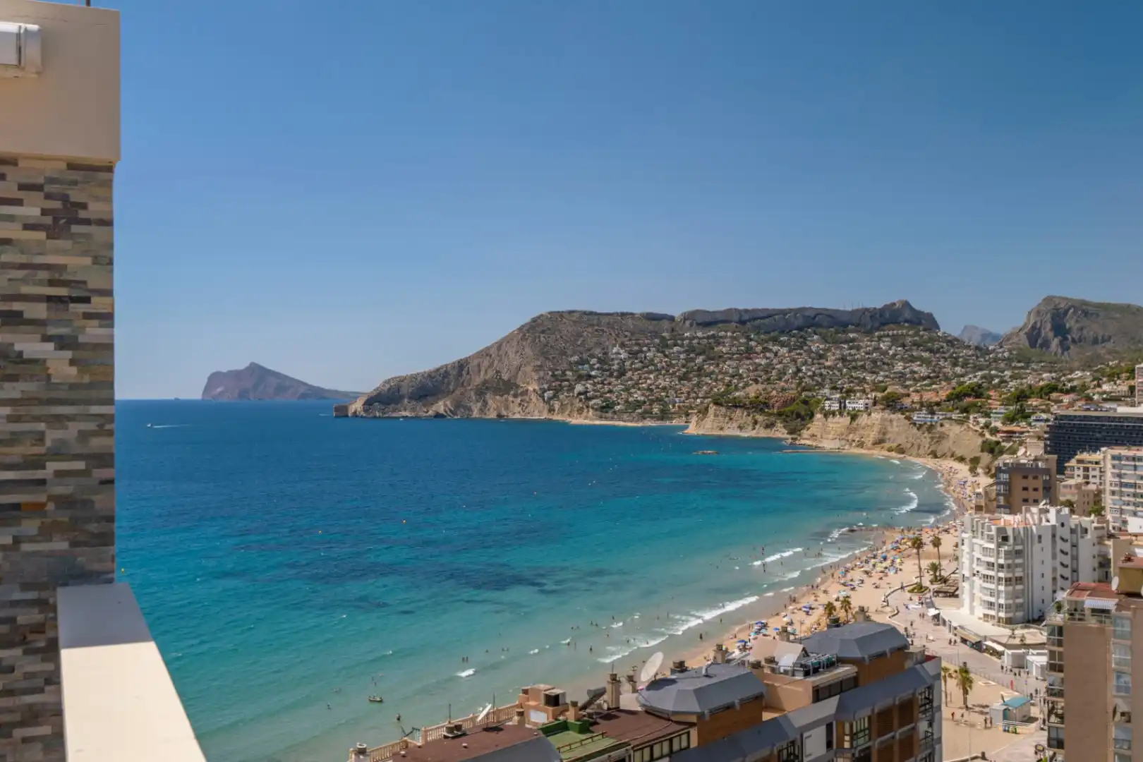 Exterior view of Attic for sale in Calpe / Calp  with Air Conditioner, Heating and Terrace