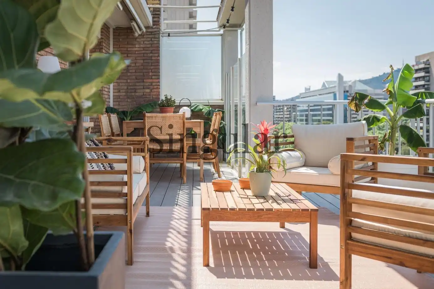Terrassa de Àtic en venda en Barcelona amb Calefacció, Parquet i Terrassa