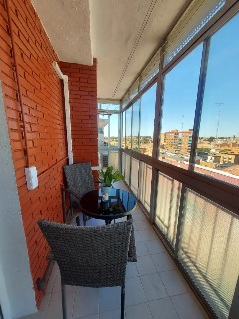 Balcony of Flat for sale in Alcalá de Henares  with Air Conditioner, Heating and Terrace