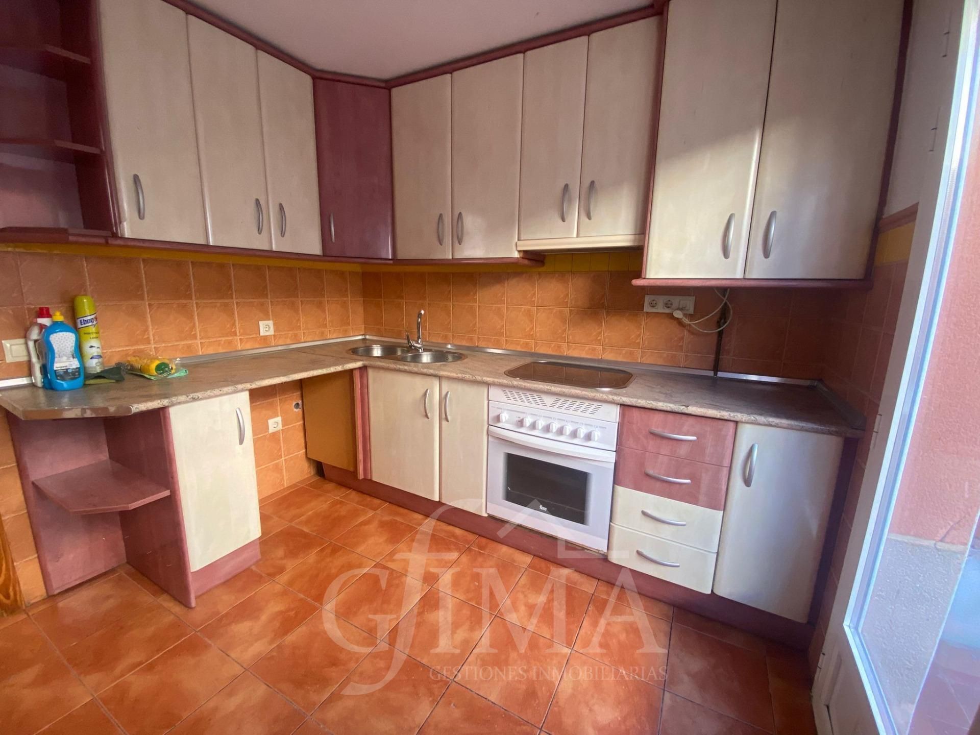 Kitchen of Single-family semi-detached for sale in Malagón  with Heating, Terrace and Storage room