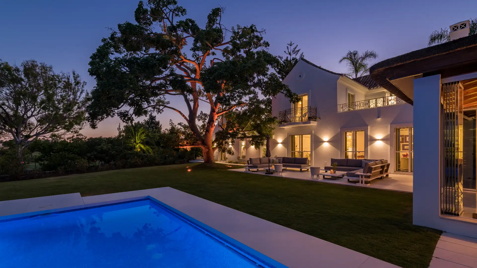 Jardín de Casa o chalet en venta en Marbella con Aire acondicionado, Jardín privado y Terraza