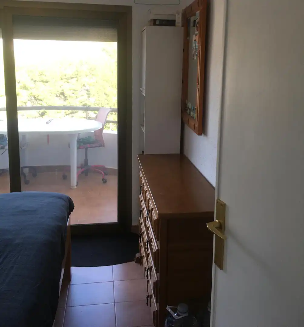 Bedroom of Apartments for sale in Calpe / Calp  with Air Conditioner, Heating and Private garden
