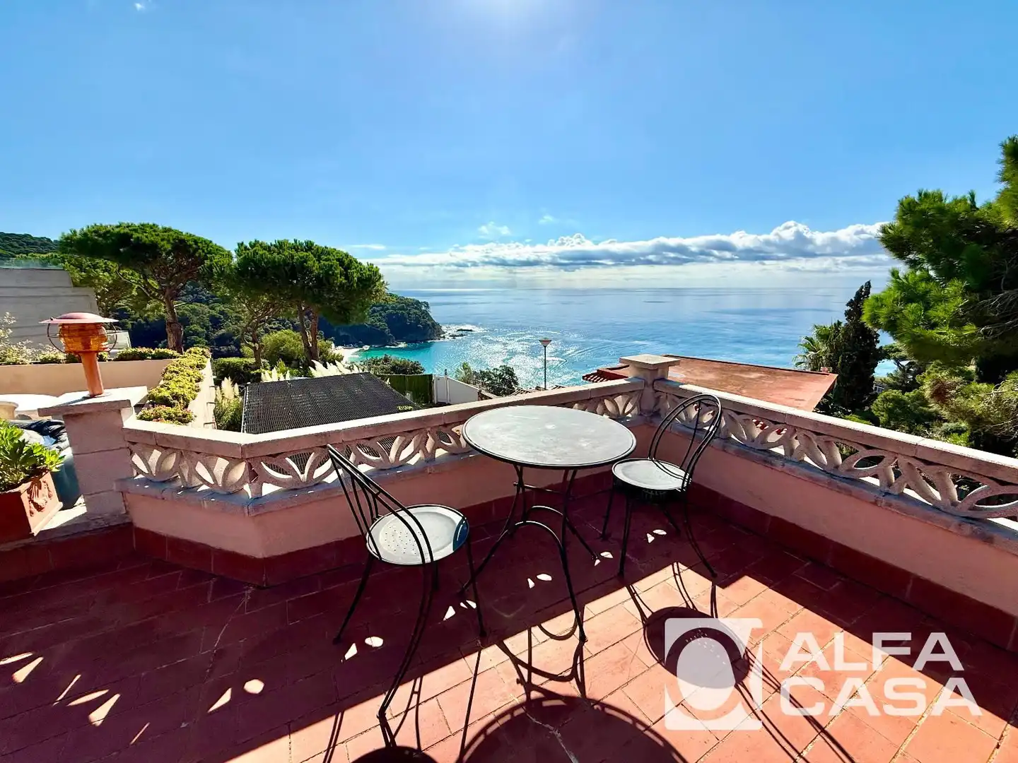 Terrassa de Casa o xalet en venda en Lloret de Mar amb Aire condicionat, Calefacció i Terrassa
