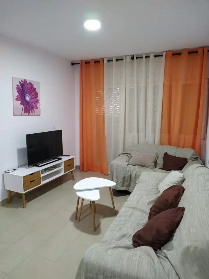 Living room of Flat for rent in Granada  with Furnished