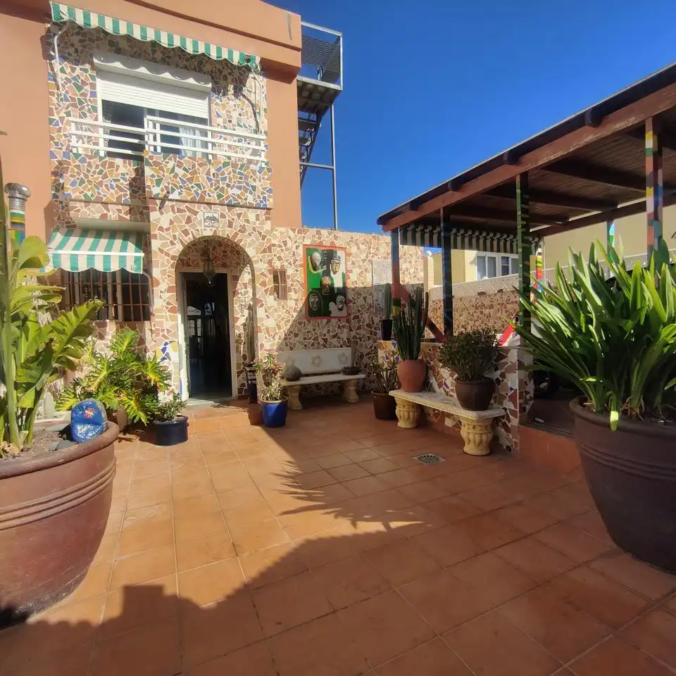 Terraza de Casa o chalet de alquiler en Mogán con Jardín privado, Terraza y Trastero