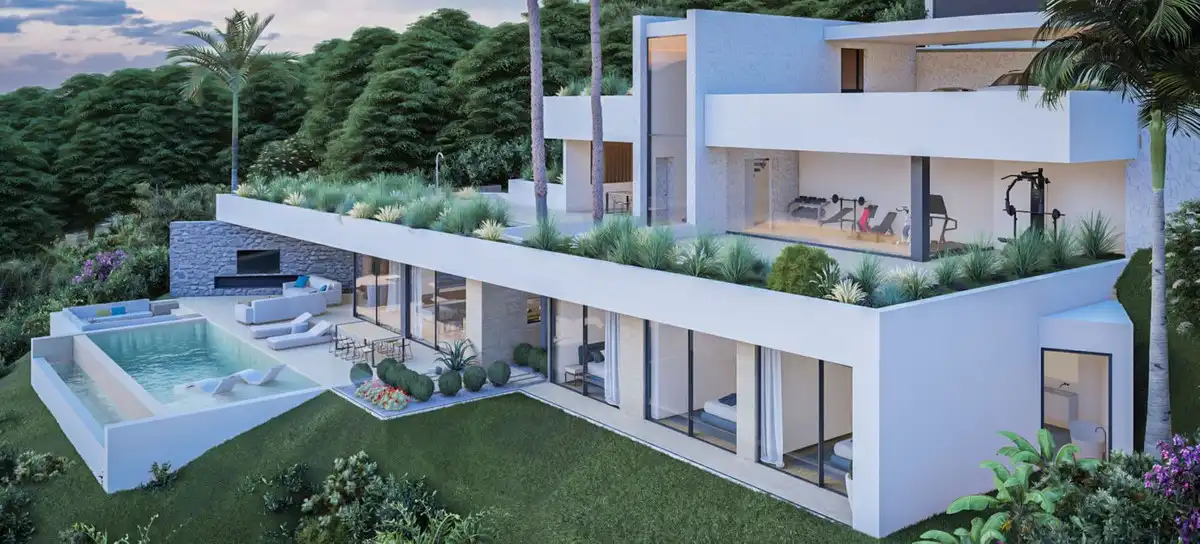 Chalet con piscina en venta en Calle Benahavis