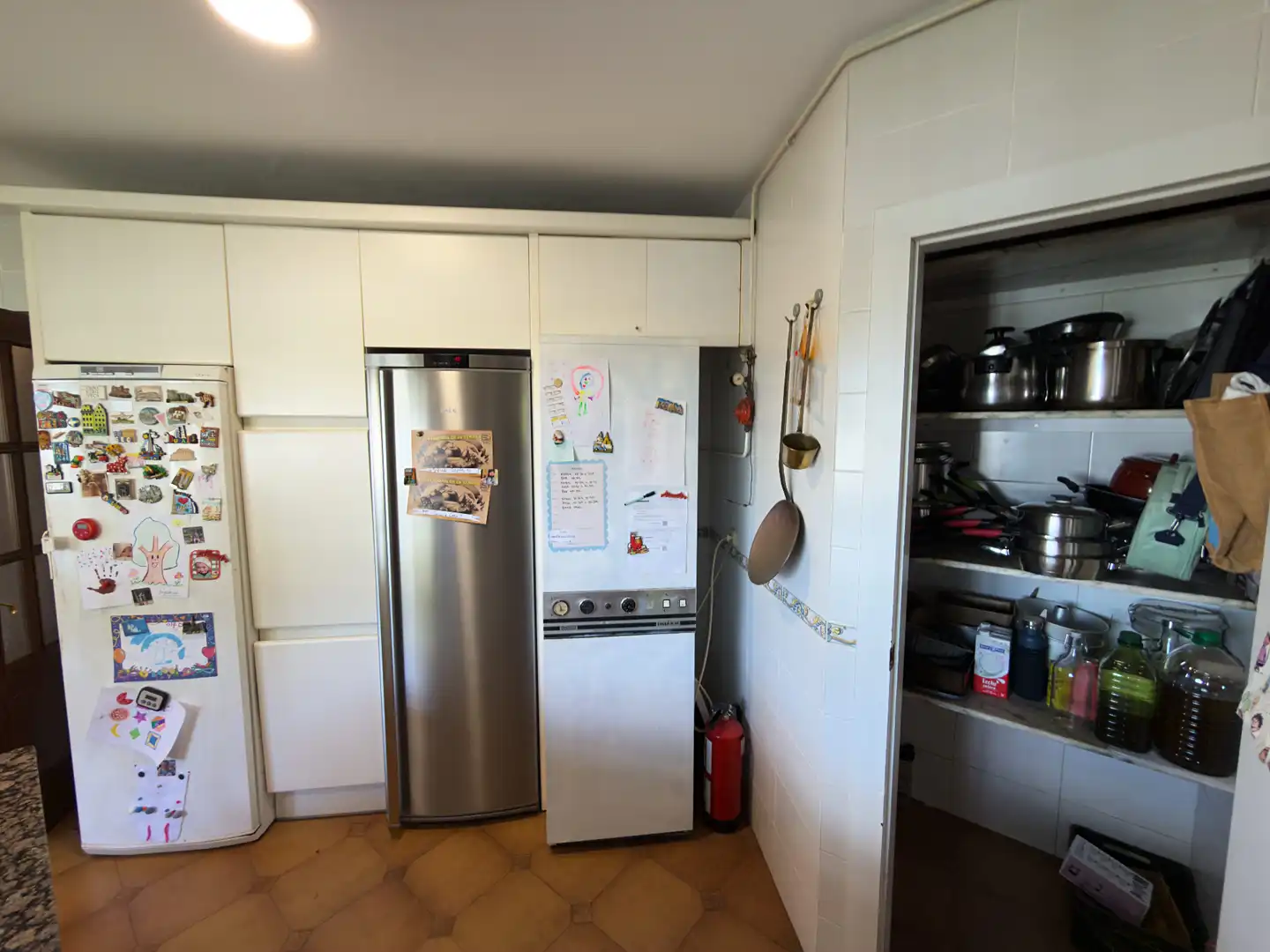Cuina de Casa o xalet en venda en Gijón  amb Calefacció, Parquet i Terrassa