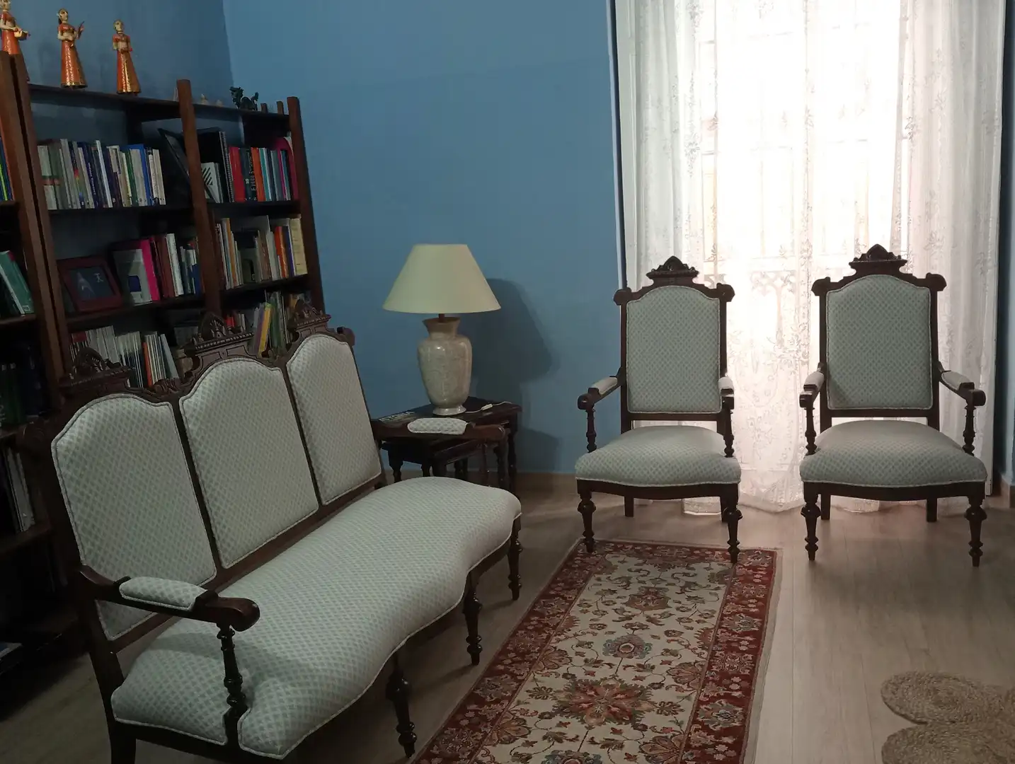Sala de estar de Finca rústica en venta en Xàtiva con Aire acondicionado, Calefacción y Jardín privado