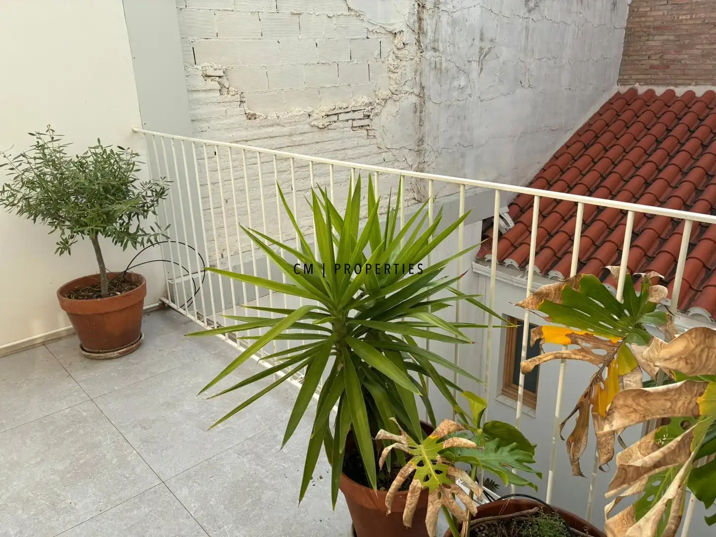 Terraza de Piso de alquiler en Valencia con Aire acondicionado, Calefacción y Jardín privado