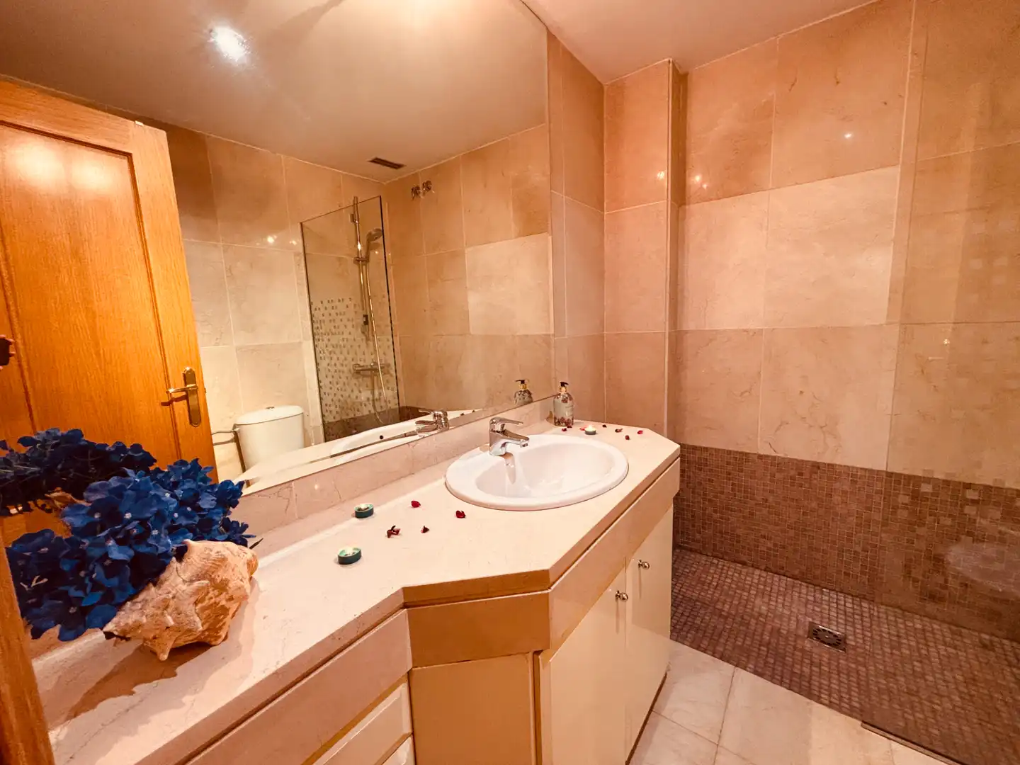 Baño de Casa adosada en venta en Getafe con Aire acondicionado, Calefacción y Jardín privado