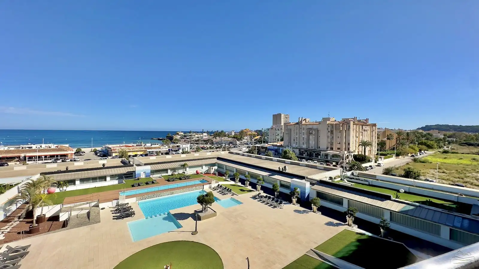 Piscina de Apartament en venda en Jávea / Xàbia amb Aire condicionat, Calefacció i Jardí privat