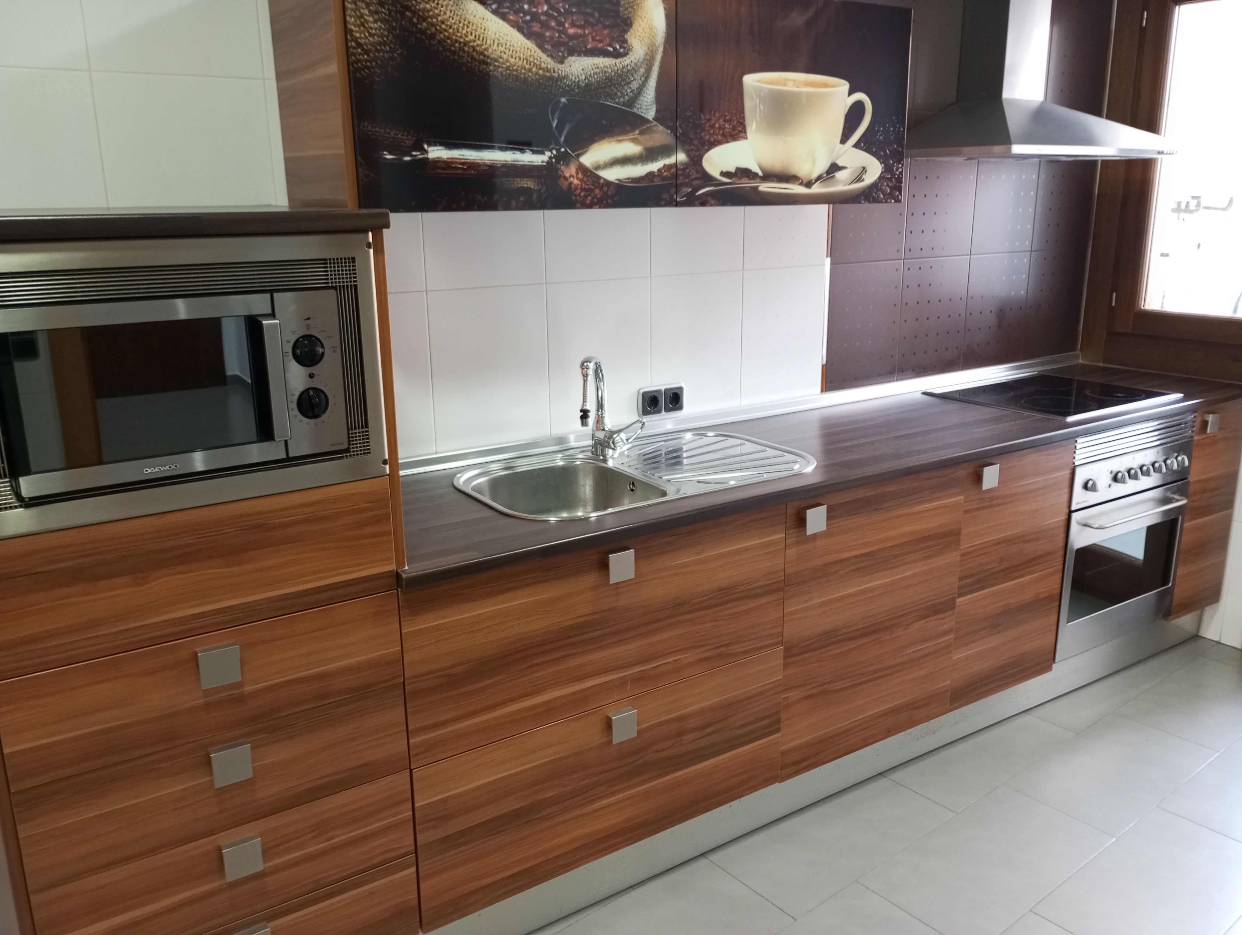 Kitchen of Flat for sale in Baza  with Heating, Furnished and Oven