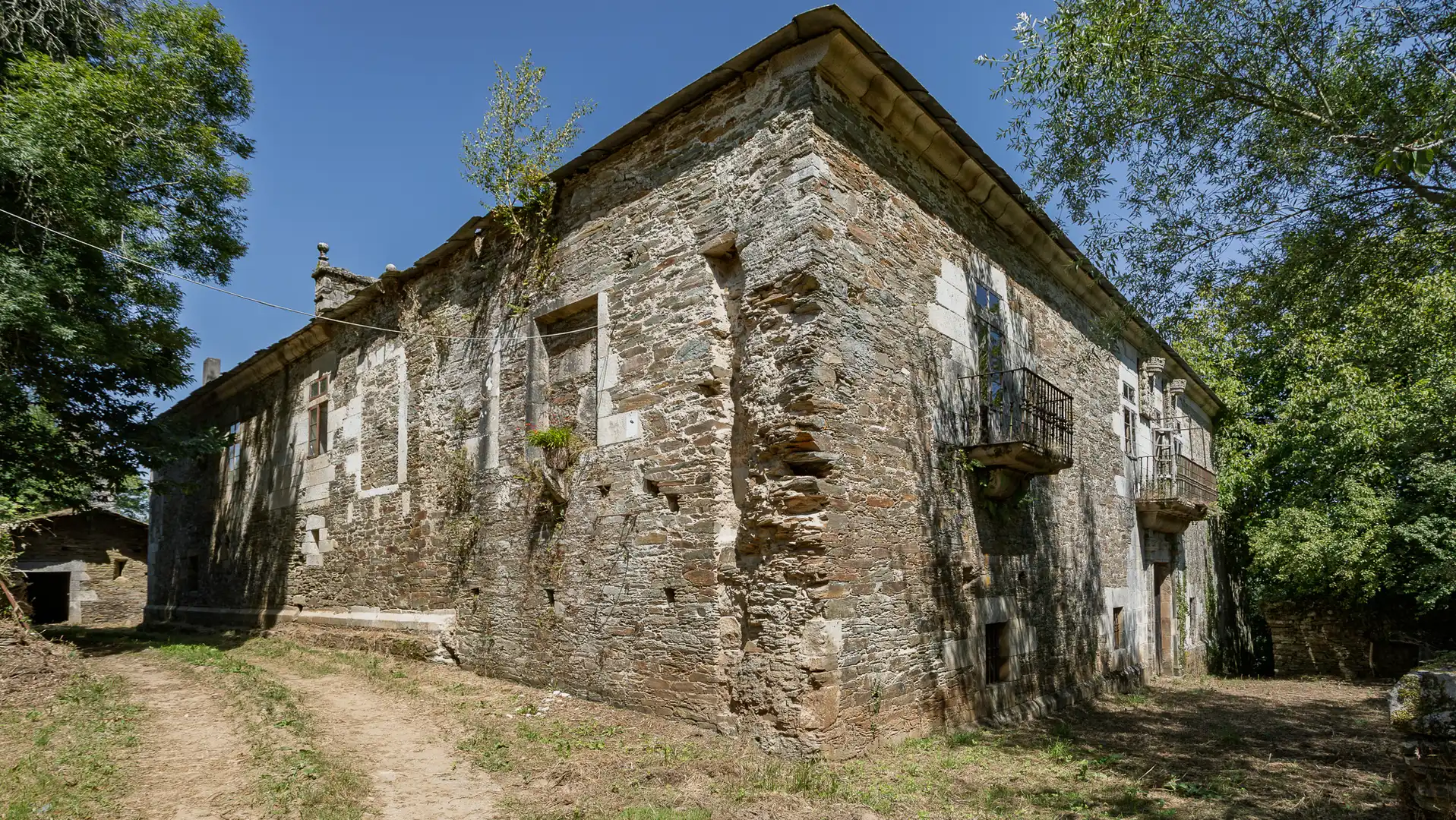 Vista exterior de Finca rústica en venta en Castroverde con Amueblado