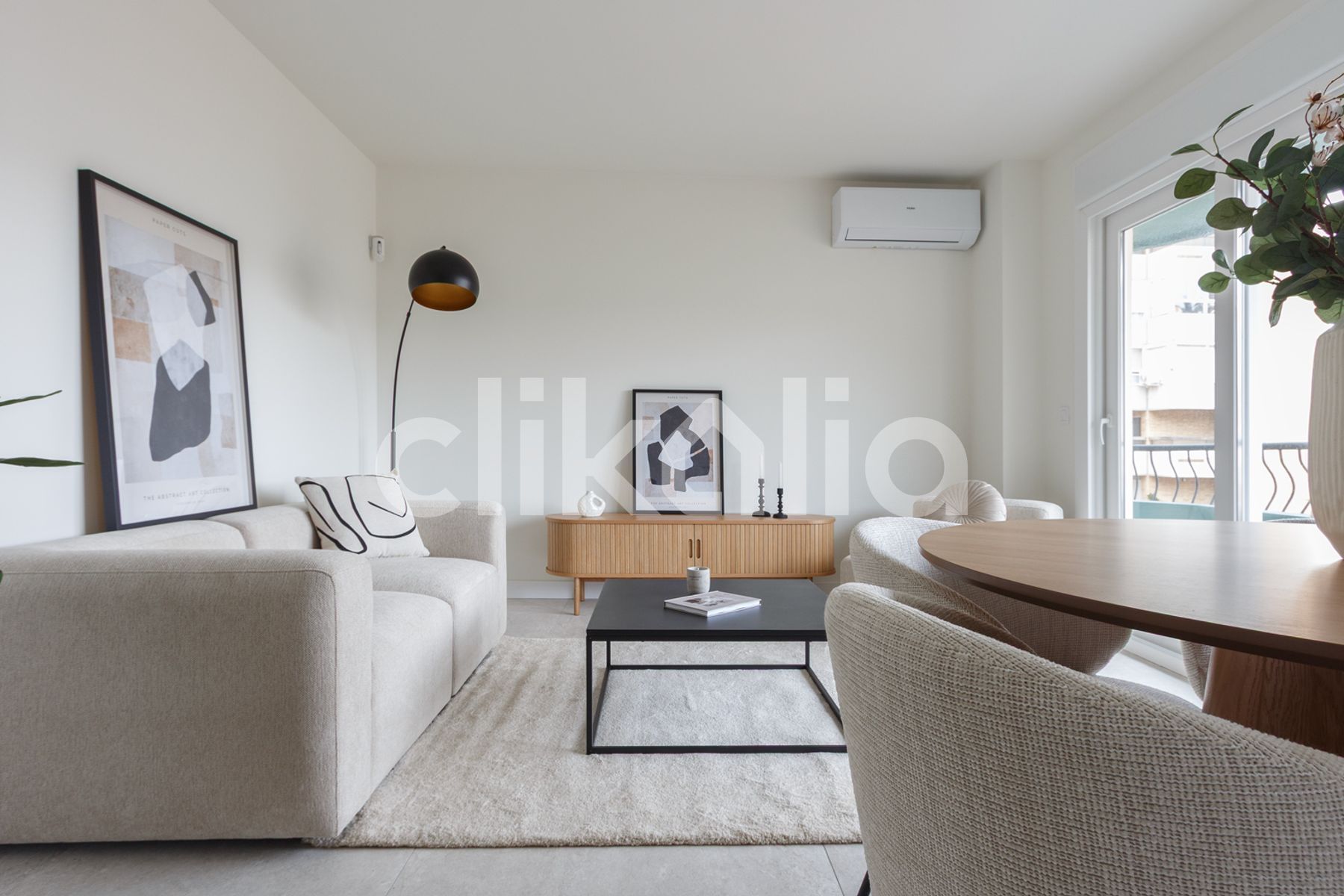Living room of Flat for sale in Málaga Capital  with Air Conditioner, Terrace and Balcony