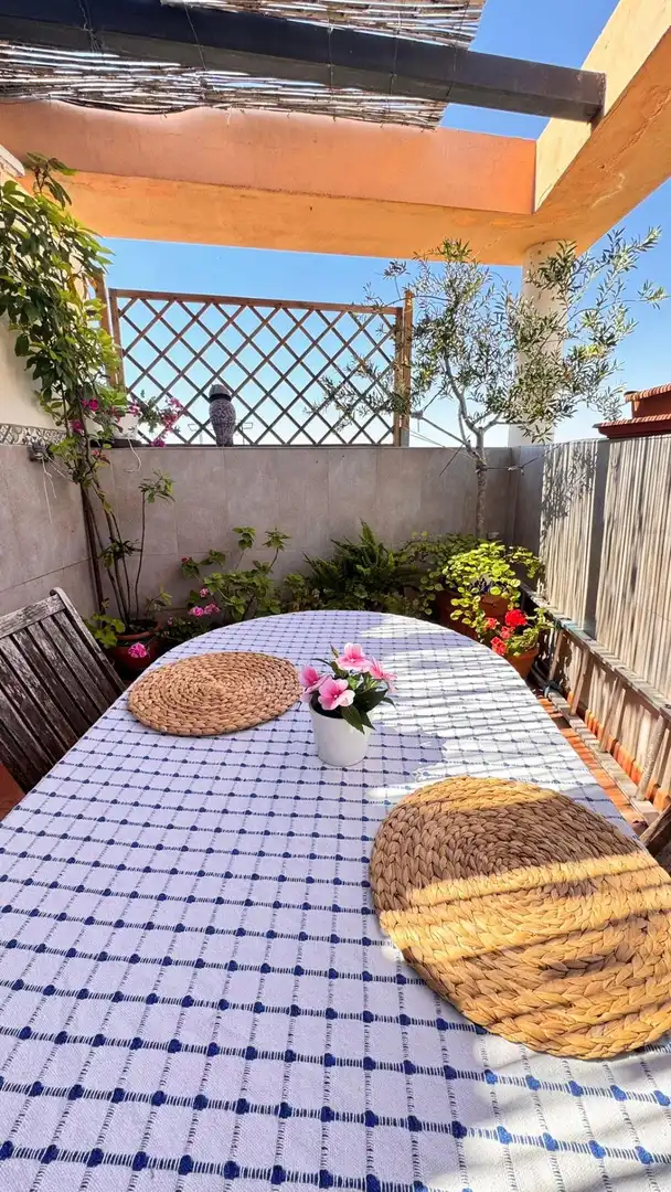 Terrasse von Einfamilien-Reihenhaus zum Verkauf in Puçol mit Heizung, Terrasse und Balkon