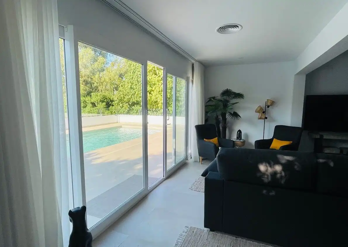 Living room of Houses for sale in Dénia  with Air Conditioner, Heating and Private garden