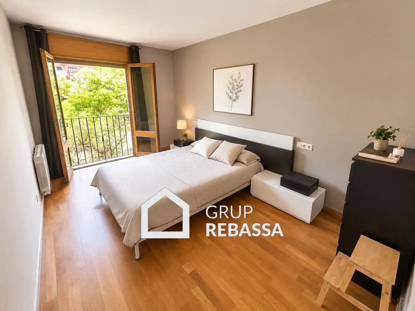 Schlafzimmer von Wohnung zum Verkauf in  Palma de Mallorca mit Klimaanlage, Heizung und Terrasse