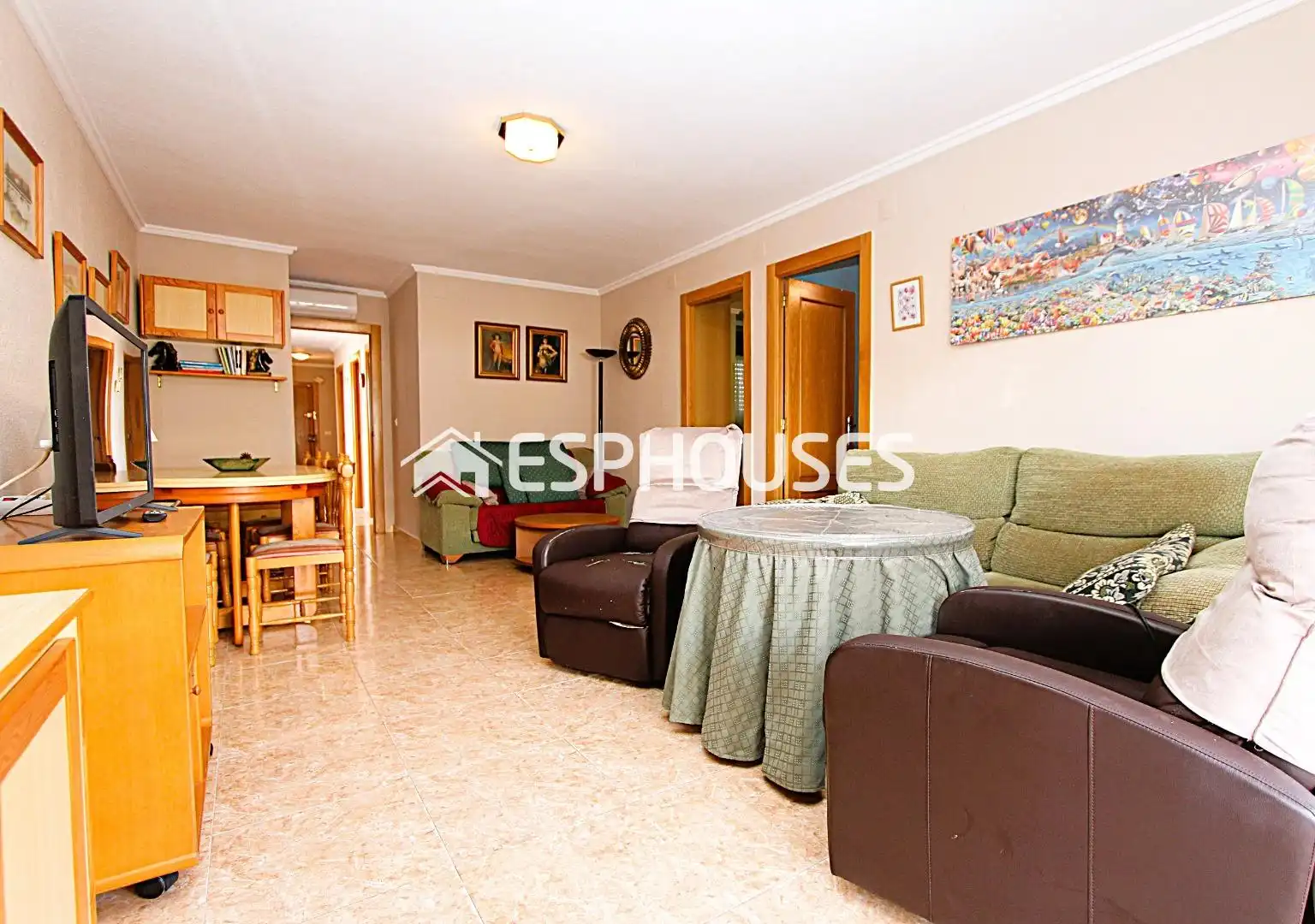 Außenansicht von Wohnung zum Verkauf in Guardamar del Segura mit Klimaanlage, Terrasse und Möbliert