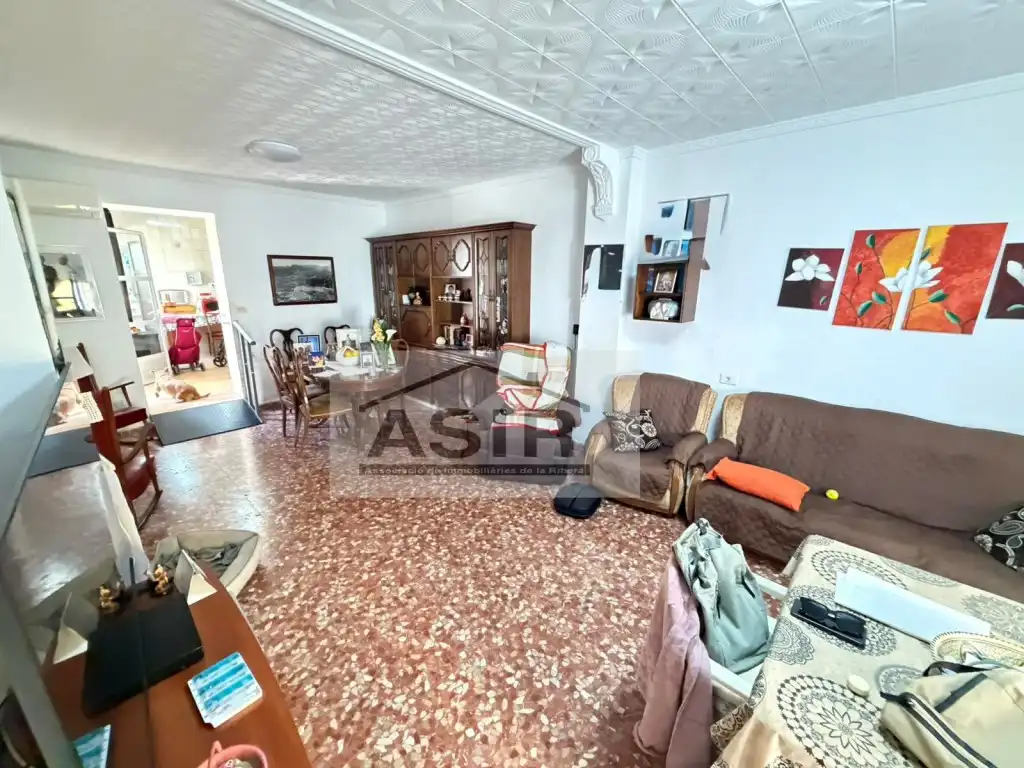 Sala de estar de Casa o chalet en venta en Alzira con Terraza