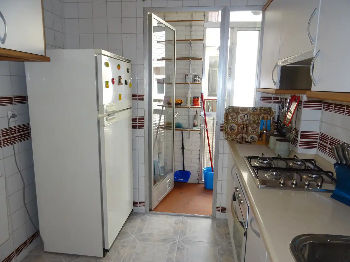Kitchen of Flat for rent in Madrid  with Heating and Terrace