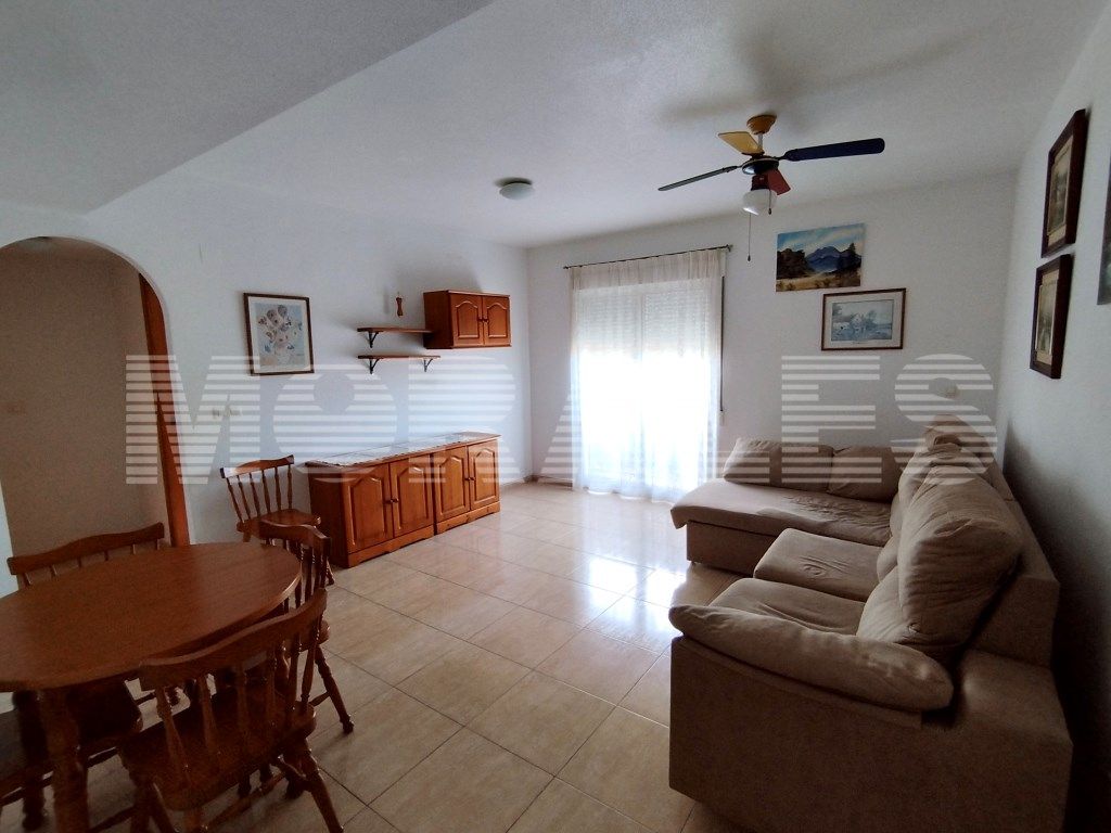 Sala de estar de Piso en venta en Mazarrón con Balcón