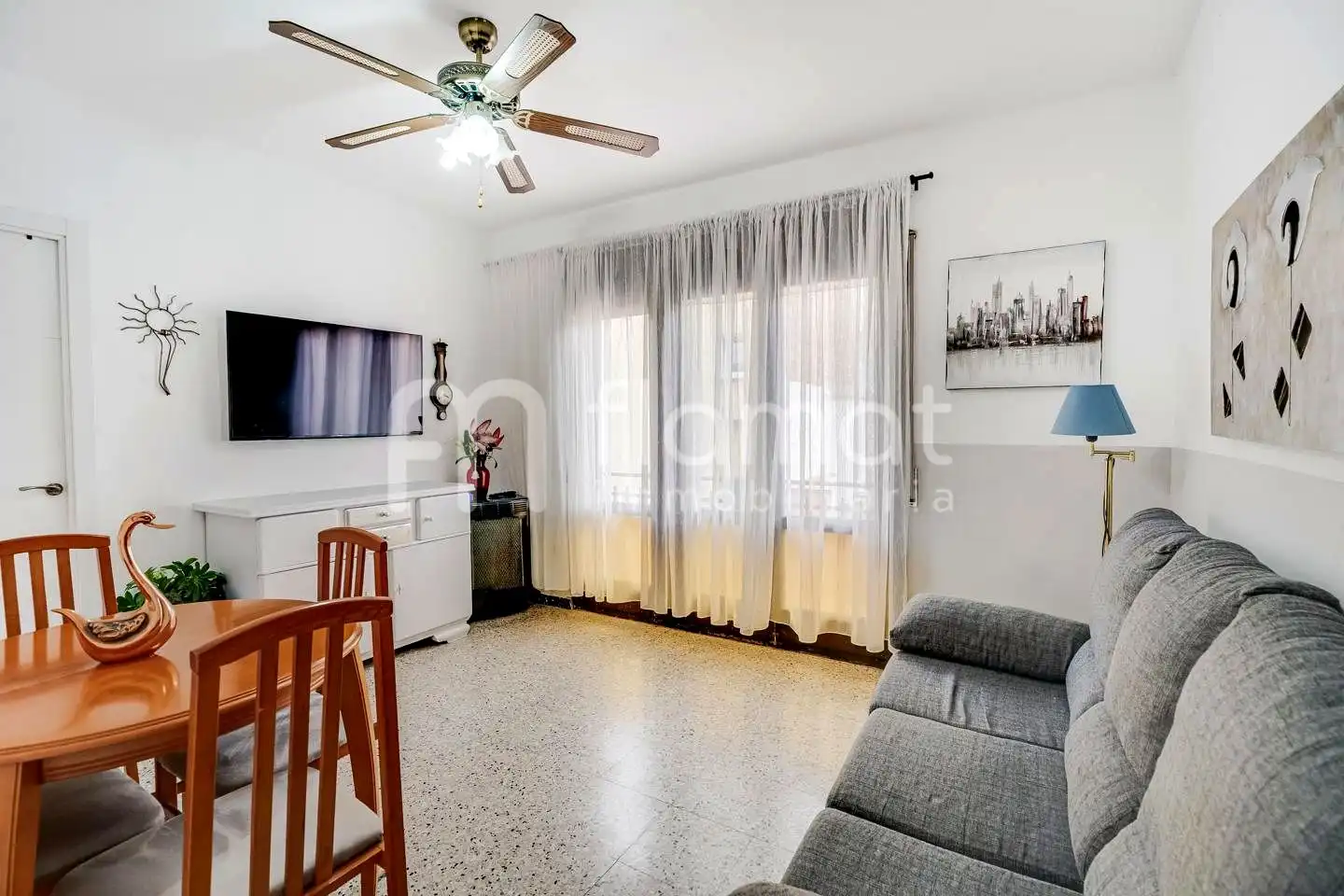 Sala de estar de Piso en venta en Blanes