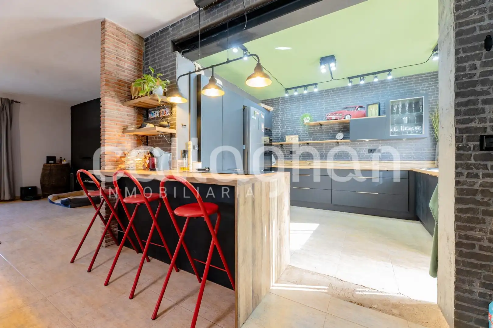 Kitchen of Houses for sale in Serra  with Air Conditioner, Heating and Private garden